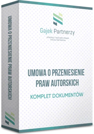 Umowa o przeniesienie praw autorskich