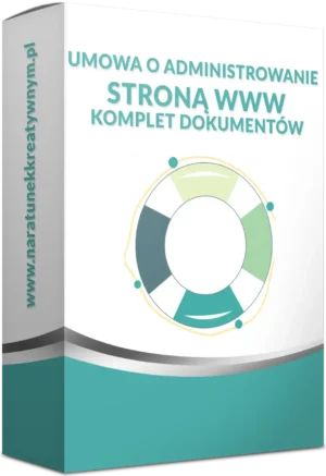 Umowa o administrowanie stroną internetową