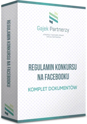 Regulamin konkursu na Facebooku
