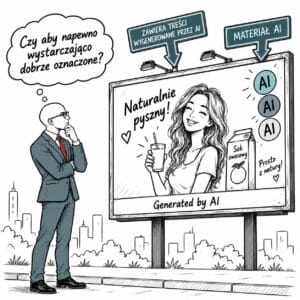 Oznaczanie treści AI